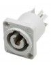 7922  CONECTOR DE CHASIS POWER-IN  GRIS   ADAM HALL