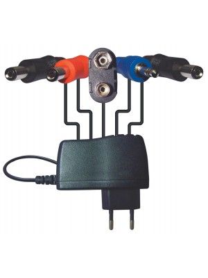 PSU-HSB-ALL ADAPTADOR DE CORREINTE CONTINUA DE 9 V / 1.7 A CON CABLES   BEHRINGER