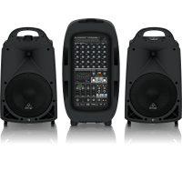 PPA2000BT    EUROPORT SISTEMA DE AMPLIFICACION PORTATIL DE 2000-Watts 8-Canales  BEHRINGER