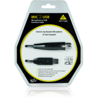 MIC 2 USB   CABLE INTERFACE DE MICROFONO A USB     BEHRINGER