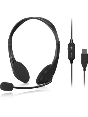 HS10  AUDIFONO HEADSET USB MONO CON MICROFONO   BEHRINGER