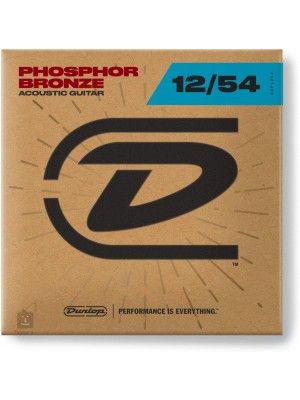 DAP1254  SET DE CUERDAS PARA GUITARRA ACUSTICA PHOSPHOR BRONZE LIGHT   DUNLOP