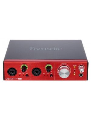CLARETT 2 PRE USB   INTERFAZ DE AUDIO USB 2.0,  10-in/4-out,  24-bit/192kHz.   FOCUSRITE
